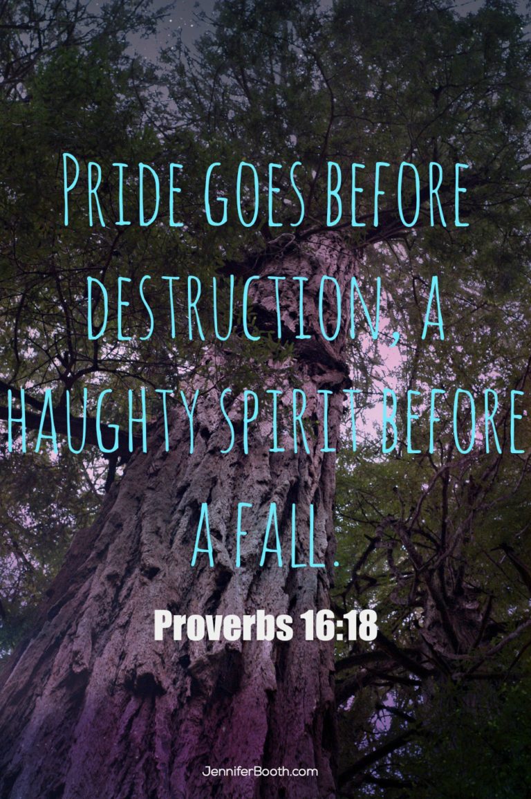 Avoiding the Pitfall of Pride