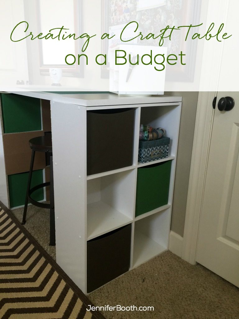 Creating a Craft Table on a Budget