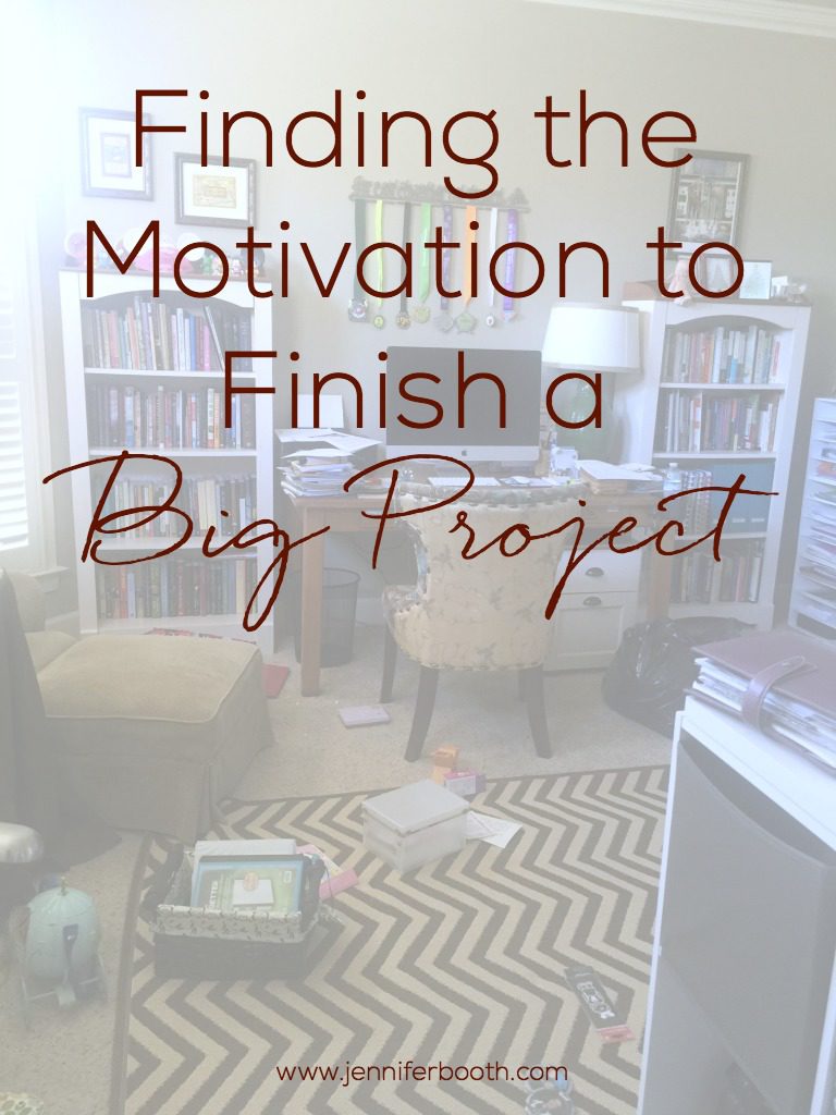 Finding the Motivation to Finish a Big Project