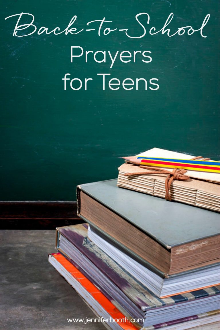 Back-To-School Prayers for Teens