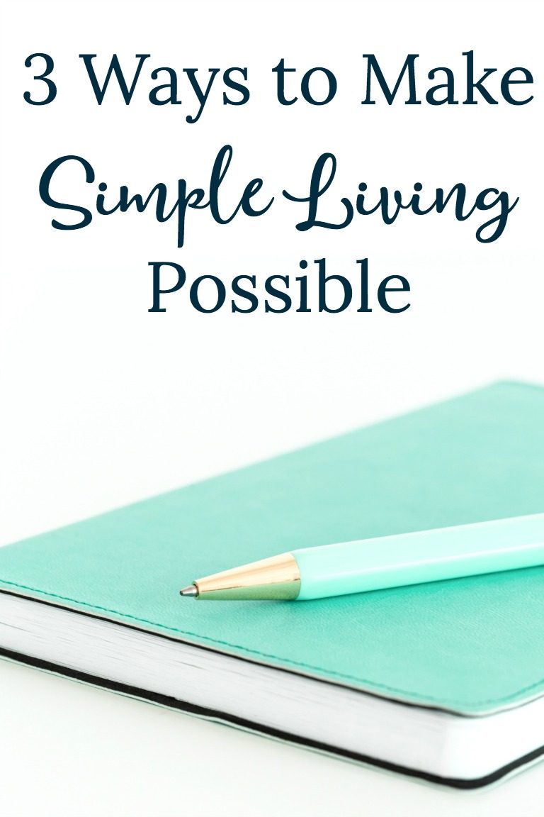 Is your life complicated and stressful? Try these 3 tips to make your life more simple.