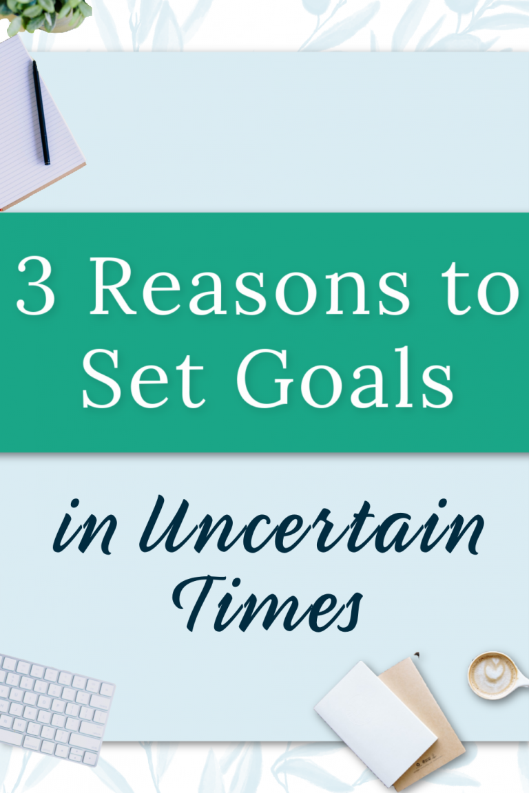 Are you unsure of how 2021 will turn out? Discouraged about setting goals? Read why you need to still set goals despite the uncertainties of life.